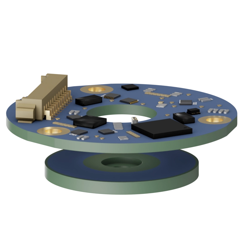 Magnetic encoder IND-ROT-036-A21-FR for absolute encoder magnetic integration