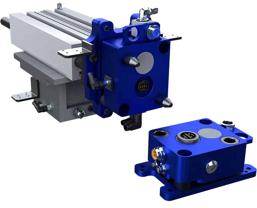  PES SA manual multicoupling - Secure and repeatable multi-connection system for tooling operations