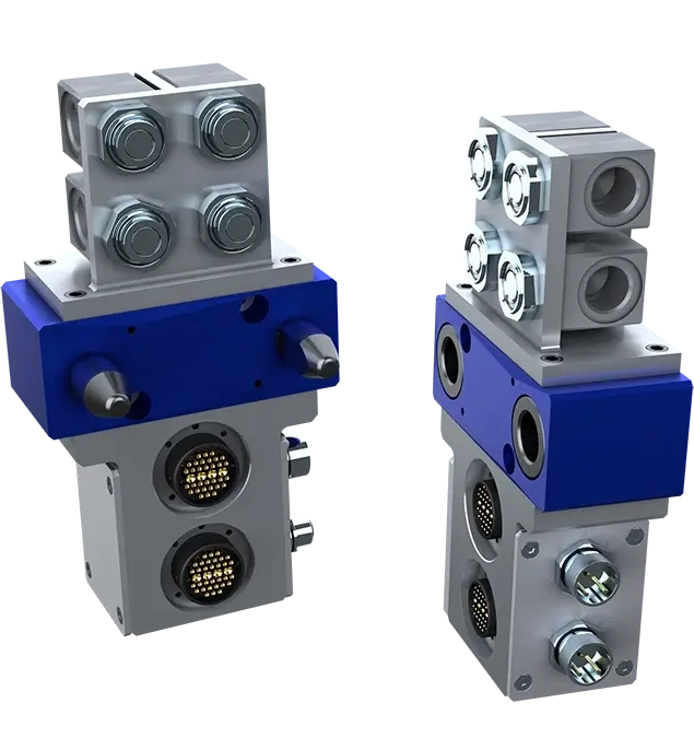  PES SA pneumatic and hydraulic multicoupling - High-performance fluid and signal transfer for automation