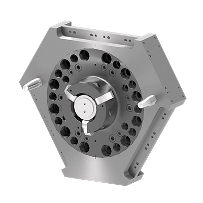 Robot-side view of the Sigma 5.1 tool changer for tool payload applications modular