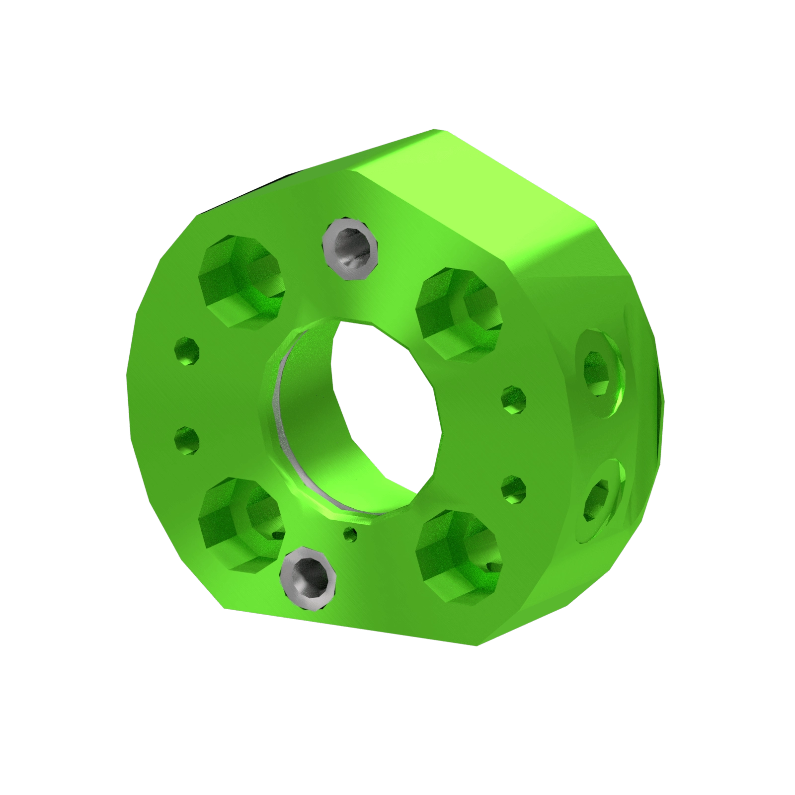 Tool-side view of the Epsilon E31.5 tool changer for tool change modular locking