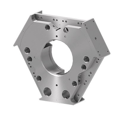 Tool-side view of the Sigma 3.1 tool changer for tool payload applications modular