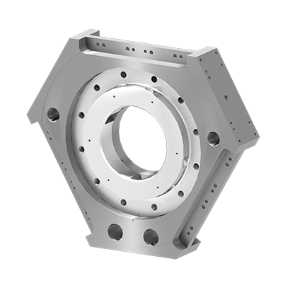 Tool-side view of the Sigma 5.1 tool changer for tool payload applications modular
