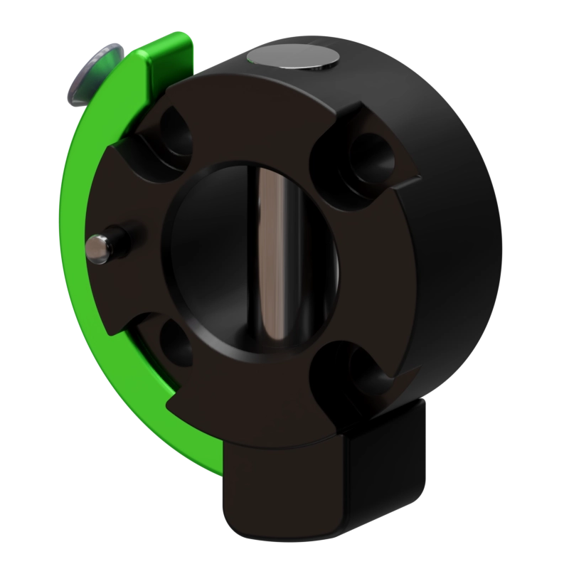 Robot-side view of the SHW050 tool changer