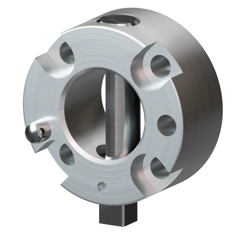 Robot-side view of the SWS050 tool changer