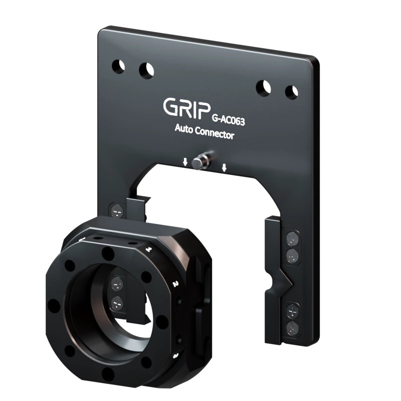 Tool-side view of the AC063 tool changer